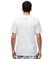 Elegante camiseta NIKE Jordan Sport JM para hombre, algodón, deportiva con Jumpman FZ1928-100, blanca