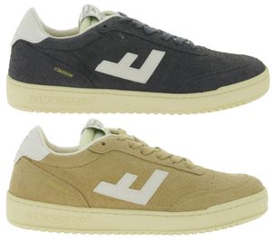 nachhaltige FLAMINGOS LIFE Stadion Damen City-Schuhe vegane Low-Top Sneaker in Wildleder-Optik Made in Spanien Terracotta-Braun oder Grau