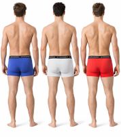 6er Pack Le Coq Sportif Basic Boxer Herren Boxer-Shorts Baumwoll-Unterhose Unterwäsche Grau/Bordeaux/Schwarz oder Rot/Hell-Grau/Blau