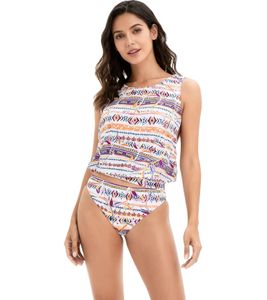 Fashionable Women's Bikini Bottoms with High Leg Cut Swimwear 967120 White/Multicolor