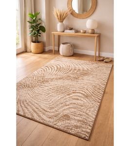 Carpet with a picturesque pattern, living room rug, home accessory, decorative rug 936577 Brown