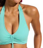 Colorful 2-Piece Women's Bikini Set Swimwear with Padded Cups Bikini Bra and Bottoms for Beach & Summer 979250 Turquoise