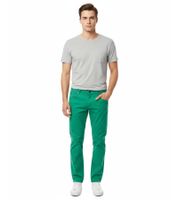 Pantalon chino pour homme, coupe classique, en tissu standard, style décontracté chic, référence 7551, vert