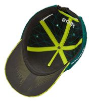 Formula 1 Aston Martin F1 BOSS Baseball-Cap Saison 2024 Fan-Cap Snapback Lance Stroll oder Fernando Alonso Grün, Weiß oder Neongelb