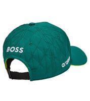 Formula 1 Aston Martin F1 BOSS Baseball-Cap Saison 2024 Fan-Cap Snapback Lance Stroll oder Fernando Alonso Grün, Weiß oder Neongelb