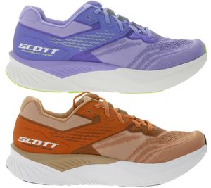 sportliche SCOTT Pursuit Ride Damen Lauf-Schuhe mit Kinetic Foam Zwischensohle Sneaker 411078 Lila oder Orange