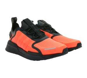 sportliche adidas NMD_V3 Sneaker nachhaltige Lauf-Schuhe für Damen und Herren mit BOOST Dämpfung GX2088 Orange/Schwarz