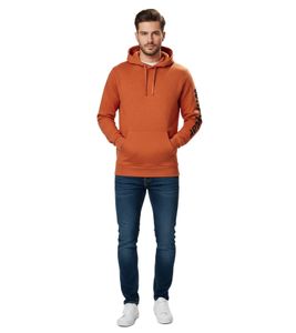 Sudadera con capucha Helly Hansen para hombre, de algodón, 300 g/m², color naranja (79264_290)