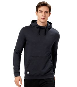 Sudadera con capucha para hombre Helly Hansen Manchester, jersey de algodón con capucha, 280 g/m², modelo 79214_590, azul oscuro
