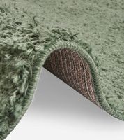 Alfombra de felpa - Alfombra para sala de estar, accesorio para el hogar, alfombra decorativa 933130 Verde