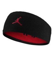 Wendbares NIKE Jordan Unisex Stirnband mit gesticktes Jumpman-Logo Sport-Zubehör Sport-Ausrüstung N90383 Schwarz/Rot