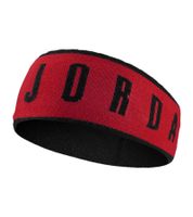 Wendbares NIKE Jordan Unisex Stirnband mit gesticktes Jumpman-Logo Sport-Zubehör Sport-Ausrüstung N90383 Schwarz/Rot