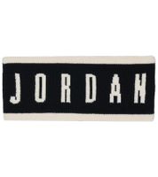 Wendbares NIKE Jordan Unisex Stirnband mit gesticktes Jumpman-Logo Sport-Zubehör Sport-Ausrüstung N90383 Schwarz/Weiß