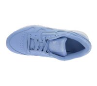 Zapatillas Reebok Classic Leather City para mujer y niños, modelo EF3036, color azul claro.