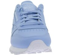 Zapatillas Reebok Classic Leather City para mujer y niños, modelo EF3036, color azul claro.