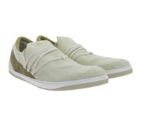 minimalistische GROUNDIES Barfußschuhe Osaka Herren Low-Top Sneaker mit TrueSense Sohle Schnür-Schuhe GND-280262 Beige oder Weiß