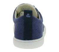 nachhaltige GROUNDIES Barfußschuhe La Paz Herren Low-Top Sneaker mit TrueSense Sohle Canvas Schnür-Schuhe GND-230264 Weiß, Khaki oder Blau