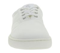 nachhaltige GROUNDIES Barfußschuhe La Paz Herren Low-Top Sneaker mit TrueSense Sohle Canvas Schnür-Schuhe GND-230264 Weiß, Khaki oder Blau