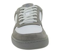 sportliche GROUNDIES Barfußschuhe Hamptons 2.0 Herren Low-Top Echtleder Sneaker mit TrueSense Sohle Schnür-Schuhe GND-210256 Braun, Grau oder Weiß