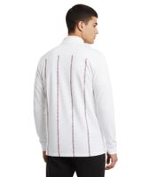 Official PUMA Manchester City Men's Pre-Match Jersey 1/4 Zip Top Sustainable Premier League Football Shirt 701235044 002 White