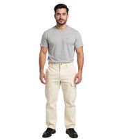 Pantalones cargo elegantes para hombre - Pantalones casuales con múltiples bolsillos, estilo 4 o 2 bolsillos, color beige