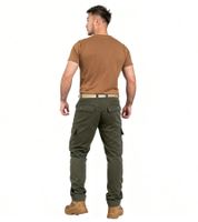 praktische ALPHA INDUSTRIES Agent Herren Cargo-Hose mit 6 Taschen Baumwoll-Hose 158205 Oliv-Grün