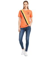 Camiseta oficial PUMA Manchester City 2025/26 KidSuper para mujer, diseño sostenible de la Premier League (701235028), disponible en blanco o naranja.
