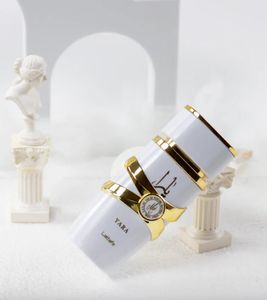 Lattafa Yara Moi Women's Eau de Parfum Floral-Woody Body Fragrance Perfume 100ml White