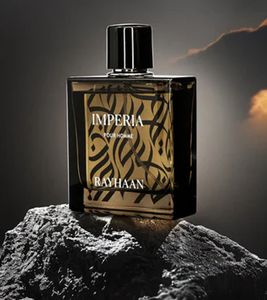 Rayhaan Imperia Men's Eau de Parfum - Fresh, Aromatic, Woody Body Fragrance with a Light Spice, 100ml, Black