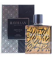Rayhaan Imperia Men's Eau de Parfum - Fresh, Aromatic, Woody Body Fragrance with a Light Spice, 100ml, Black