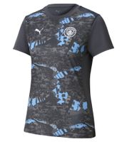Camiseta oficial de manga larga o corta de PUMA Manchester City para mujer, fabricada en material sostenible, disponible en blanco, naranja, azul, rojo, gris o marrón.