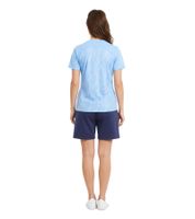 Camiseta oficial de manga larga o corta de PUMA Manchester City para mujer, fabricada en material sostenible, disponible en blanco, naranja, azul, rojo, gris o marrón.