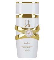 Aceite Perfumado para Mujer Lattafa Yara Moi, Concentrado Floral-Amaderado, 20 ml, Blanco