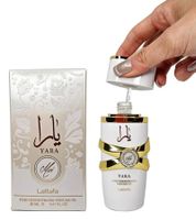 Aceite Perfumado para Mujer Lattafa Yara Moi, Concentrado Floral-Amaderado, 20 ml, Blanco