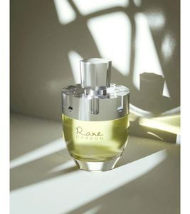 AFNAN Rare Carbon Eau de Parfum para hombre, fragancia de cuero especiado, 100 ml, color plata
