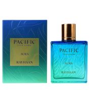 Rayhaan Pacific Aura Men's Eau de Parfum Aromatic-Aquatic Body Fragrance 100ml Blue