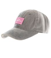 Gorra de béisbol clásica básica ZWILLINGSHERZ con parche del logo, de algodón, visera ajustable, 4603M K25357-1 Gris
