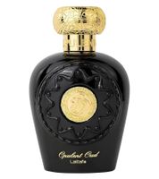 Perfume corporal oriental especiado Lattafa Opulent Oud Unisex Eau de Parfum 100ml Dorado/Negro