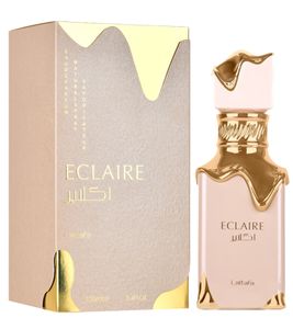 Perfume corporal Lattafa Eclaire para mujer, fragancia floral dulce, 100 ml, rosa