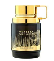 ARMAF Odyssey Wild One Eau de Parfum Uomo Legnoso-Speziato, Fragranza Corpo 100ml Oro/Nero