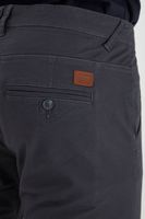 klassische BLEND BHTromp Herren Chinohose mit Reißverschluss Stoffhose 20703188ME-75111 Grau
