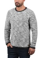 klassisches SOLID SDFlocks Herren Sweatshirt mit Rundhals Pullover 21102722ME-9000 Schwarz