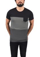 klassisches SOLID SDMingo Herren T-Shirt mit Rundhals Shirt 21300044ME-9000 Schwarz
