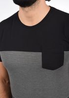 klassisches SOLID SDMingo Herren T-Shirt mit Rundhals Shirt 21300044ME-9000 Schwarz