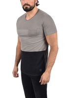 klassisches SOLID SDMingo Herren T-Shirt mit Rundhals Shirt 21300044ME-2842 Grau