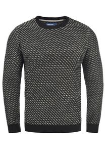 classico BLEND BHCalisto uomo maglione in maglia grossa con girocollo maglione in maglia 20711925ME-194007 Nero