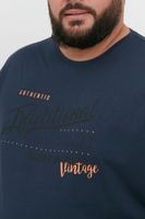 classic BLEND BHDopper BT men's longsleeve with crew neck long-sleeve shirt 20713446ME-194025 Blue