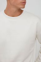 classic BLEND BHJeffrey men's sweatshirt with crew neck pullover 20713531ME-110103 White