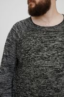 classique BLEND BHDan BT homme pull maille fine avec col rond pull en maille 20713439ME-194007 Noir