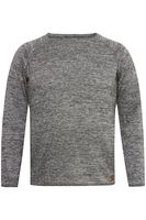 classique BLEND BHDan BT homme pull maille fine avec col rond pull en maille 20713439ME-200277 Gris